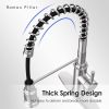 Kitchen Faucet - Spring Kitchen Sink Faucet with 3 Modes Pull Down Sprayer; Single Handle&Deck Plate for 1or3 Holes; 360¬∞ Rotation; Spot Resist Stain