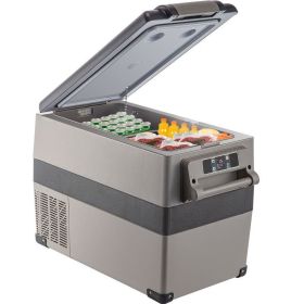 Car RV Camping And Home Use Mini Fridge Freezer Portable Car Refrigerator (Capacity: 45 L, Color: As pic show)