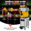 VEVOR 2 x 12L / 3.2 Gal Commercial Slush Machine Margarita Smoothie Frozen Drink