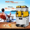 VEVOR 2 x 12L / 3.2 Gal Commercial Slush Machine Margarita Smoothie Frozen Drink