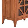 62.2'' Accent Cabinet Modern Console Table for Living Room Dining Room With 3 Doors and Adjustable Shelves