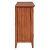 62.2'' Accent Cabinet Modern Console Table for Living Room Dining Room With 3 Doors and Adjustable Shelves